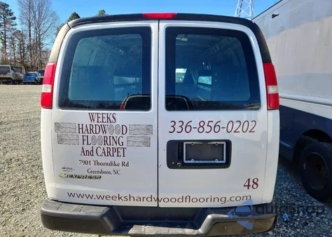 2018 Chevrolet Express G3500 from USA, damaged, VIN 1GCZGHFG0J1161630